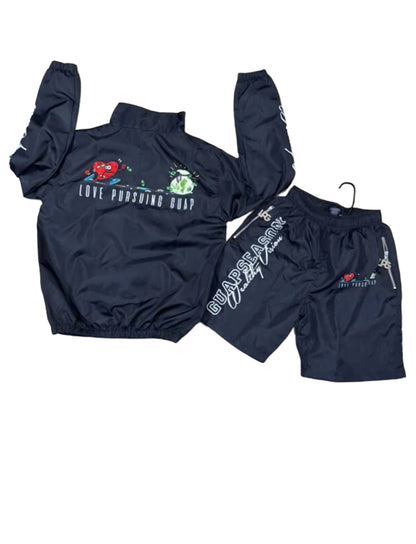 Love Pursuing Guap Windbreaker short set PRE-ORDER