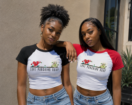 OG Love Pursuing Guap Women’s raglan tee