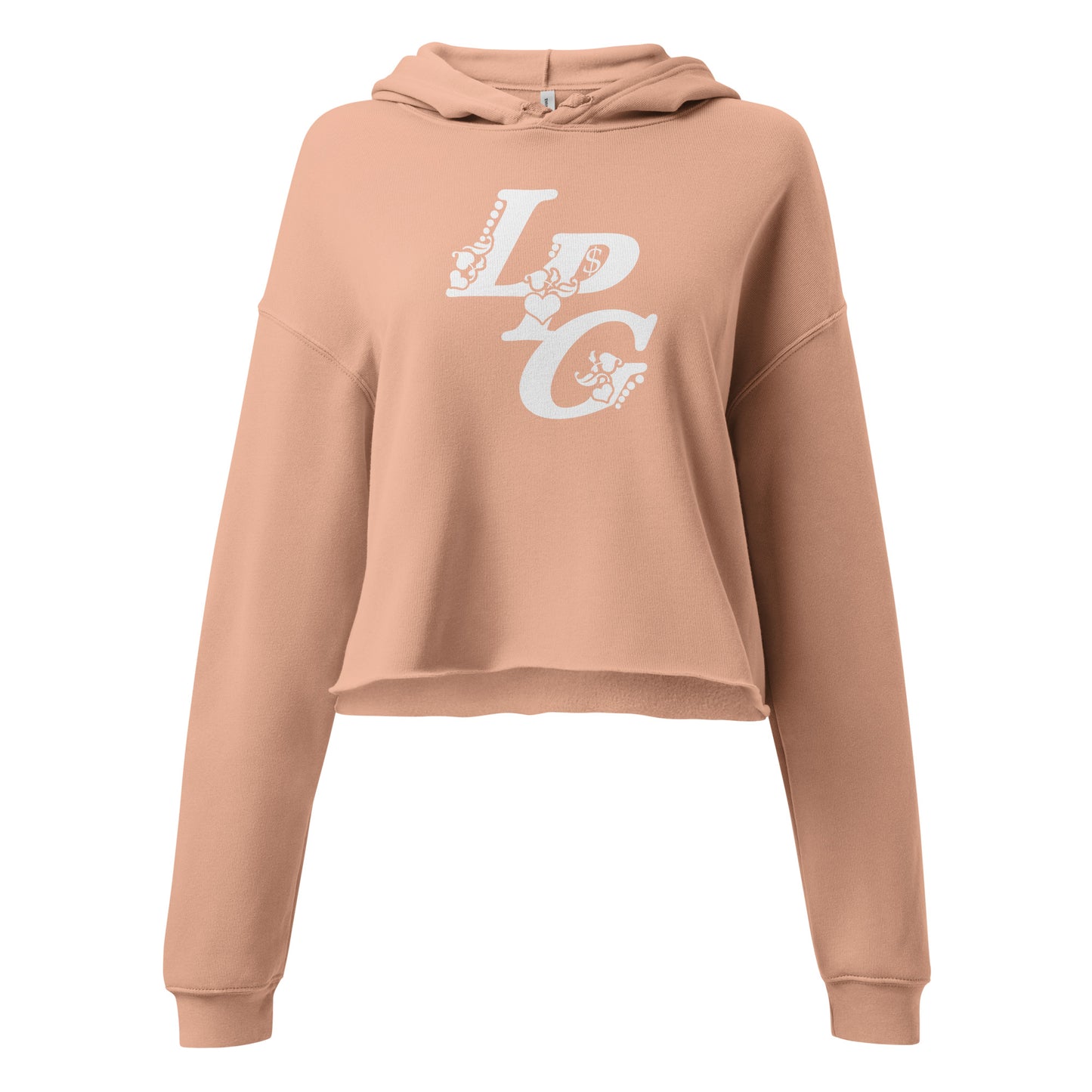 LPG Luxury Stamped Crop Hoodie